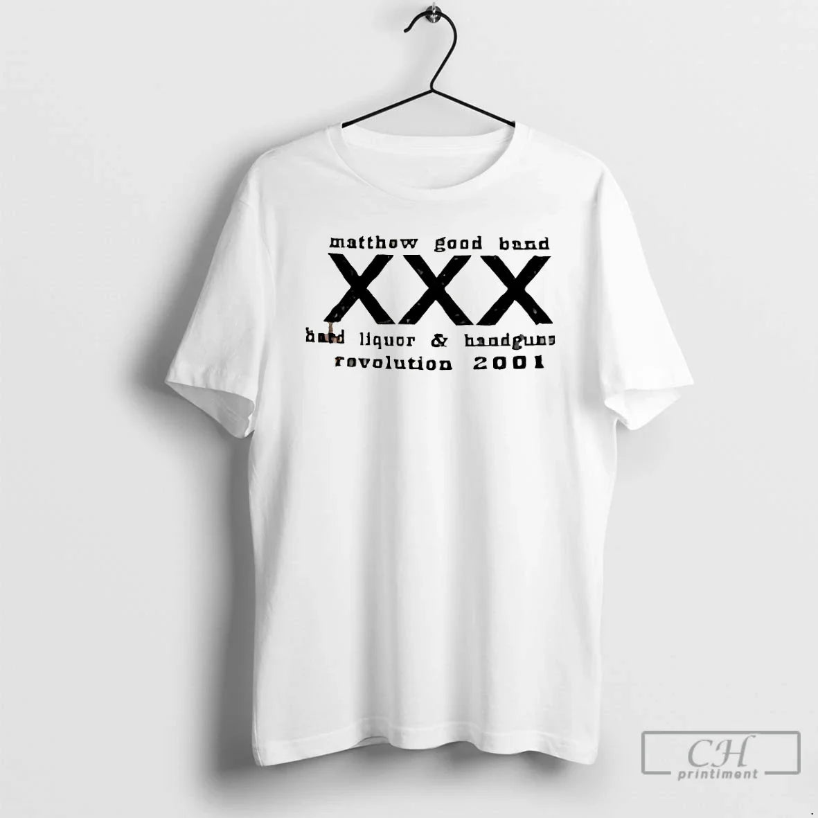 Premium Matthow Good Band Xxx Hard Liquor And Handguns Revolution