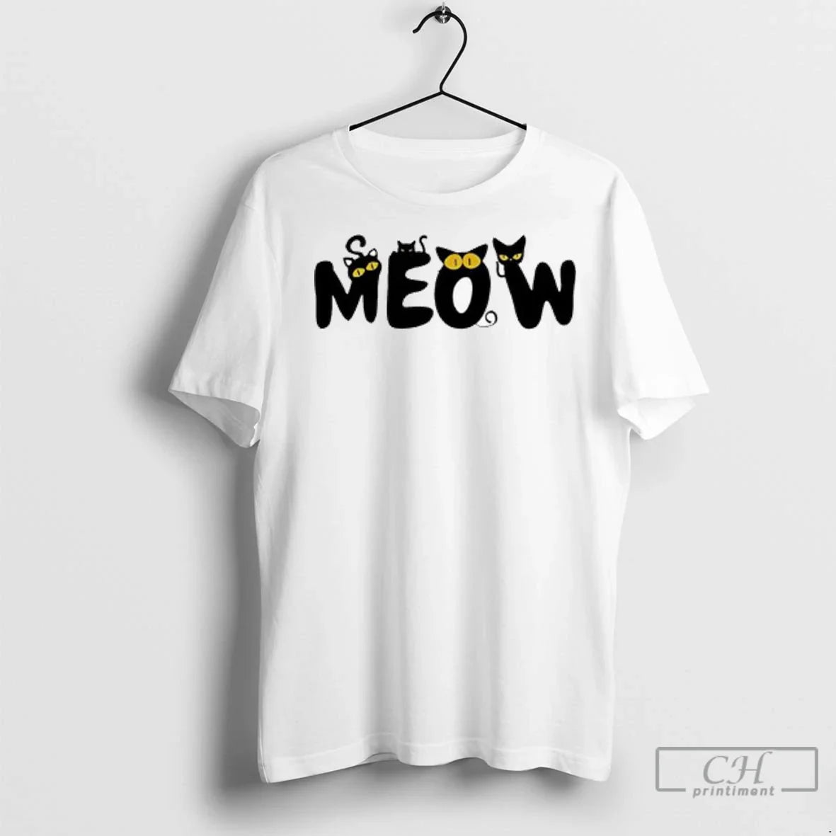 Premium Meow Cat Ladies Tank Top Modern Look