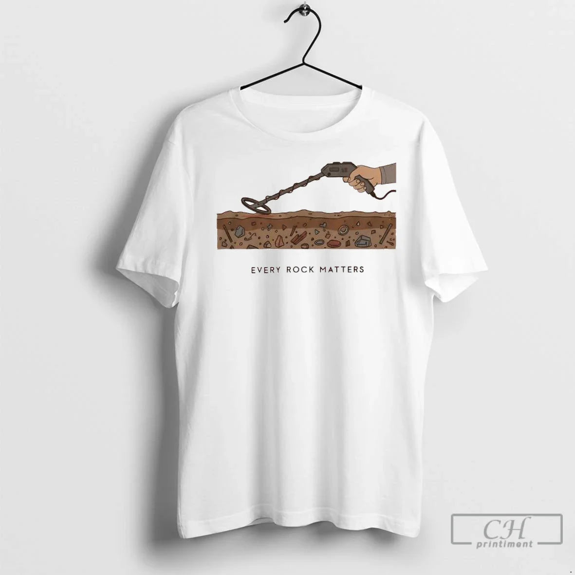 Premium Metal Detector Every Rock Matters Sweatshirt Authentic
