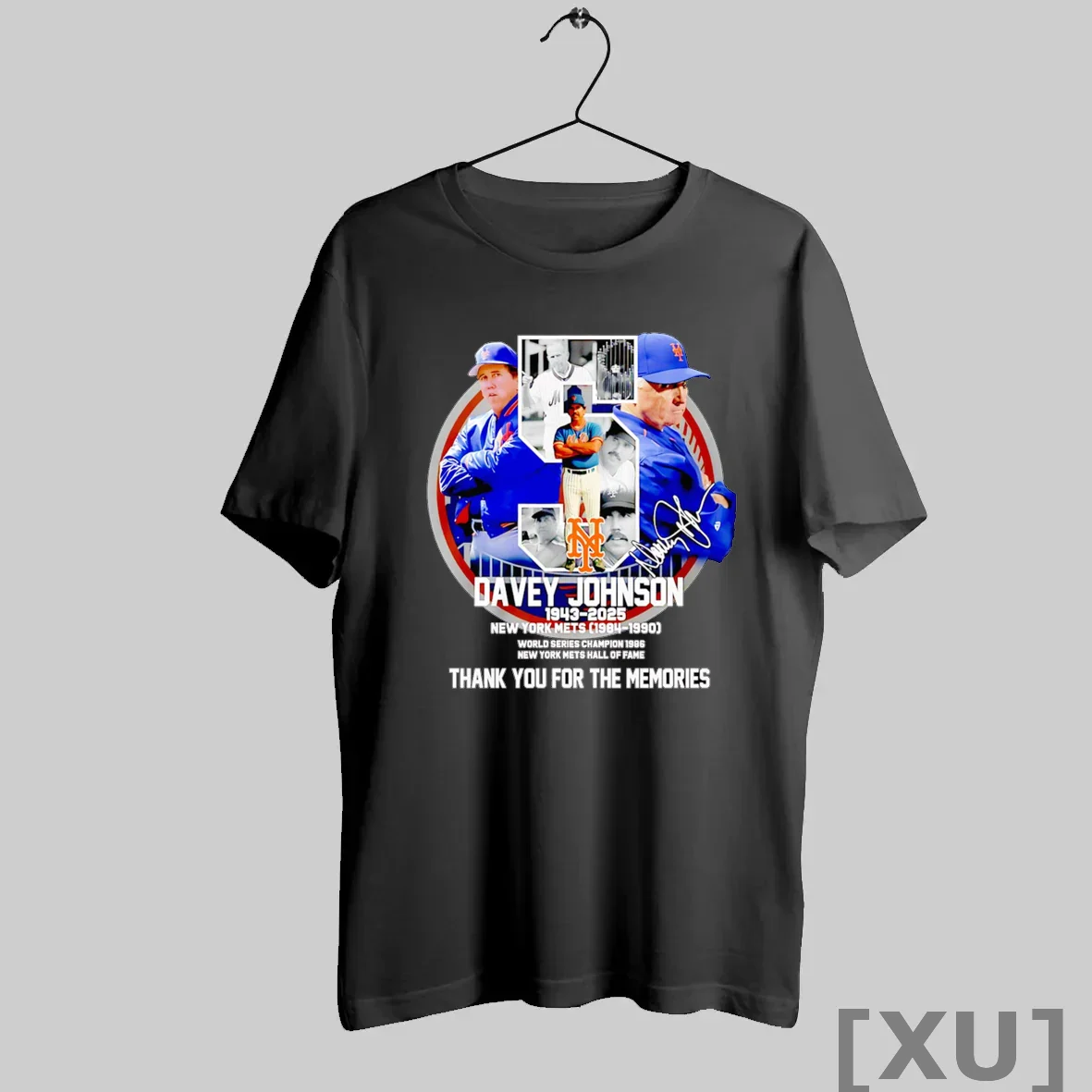 Premium Mets Davey Johnson 1943 2025 Thank You Memories T Shirts