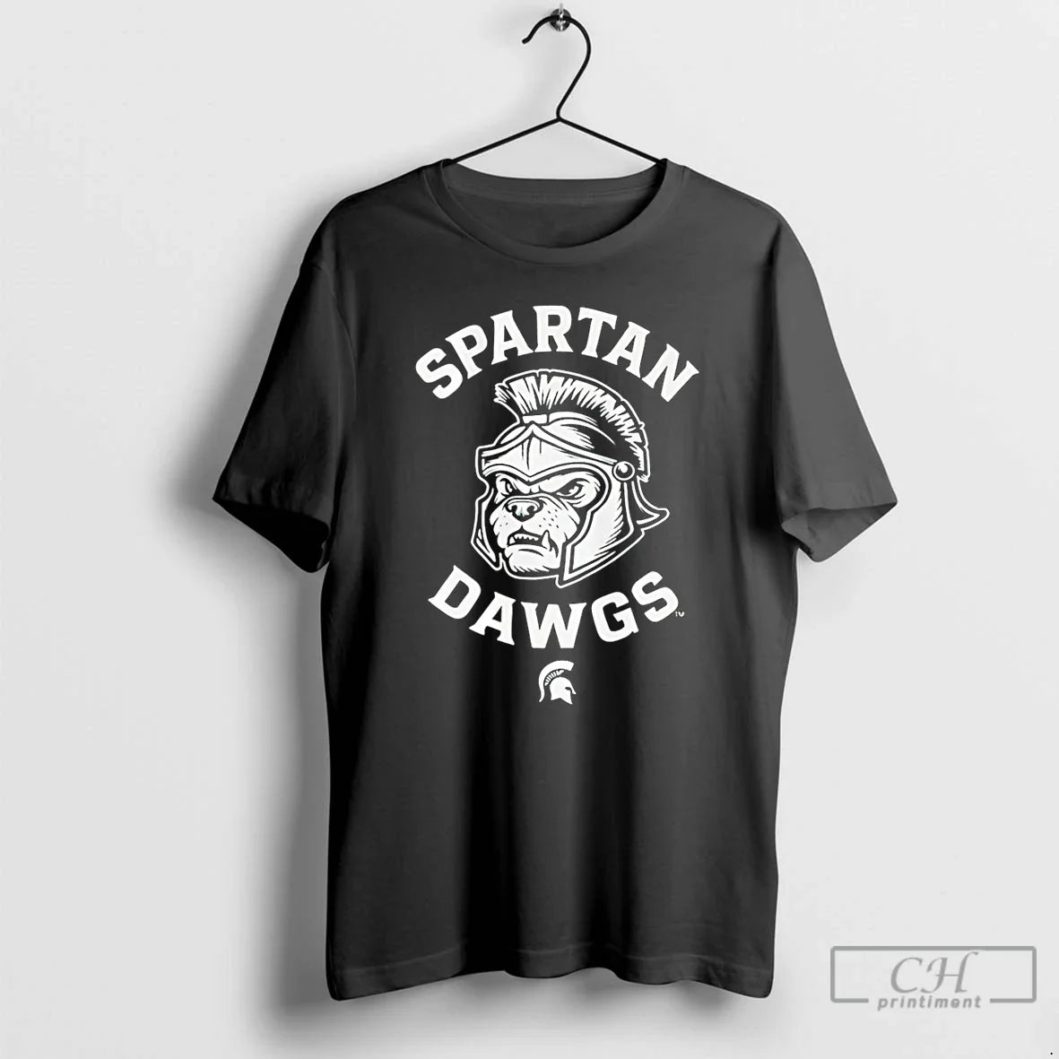 Premium Michigan State Spartans Spartan Dawgs Tee Unique Fashion