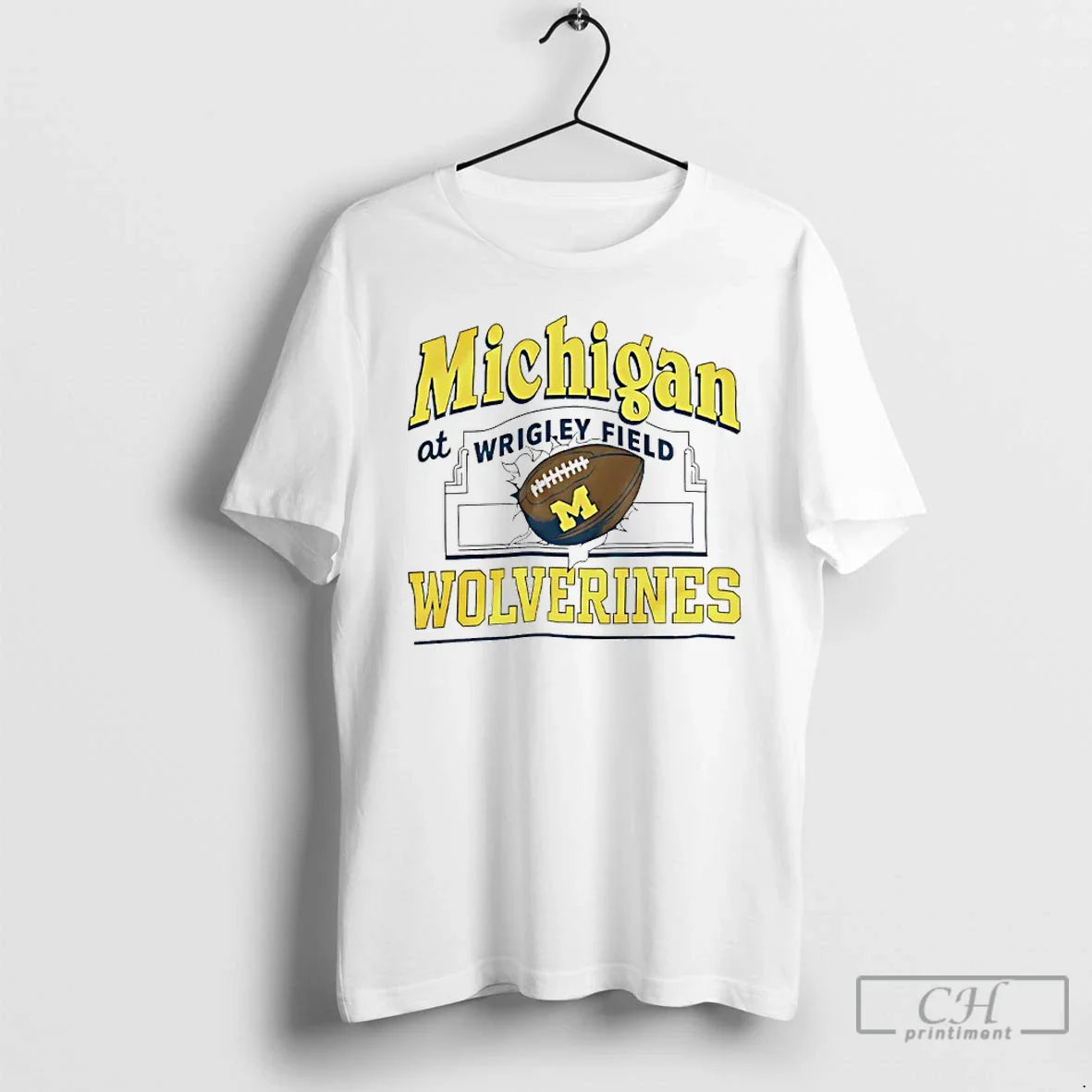 Premium Michigan Wolverines Football Wrigley Field 2025 Shirt