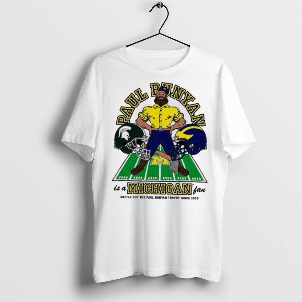 Premium Michigan Wolverines Paul Bunyan Is Michigan T Shirts Hoodie