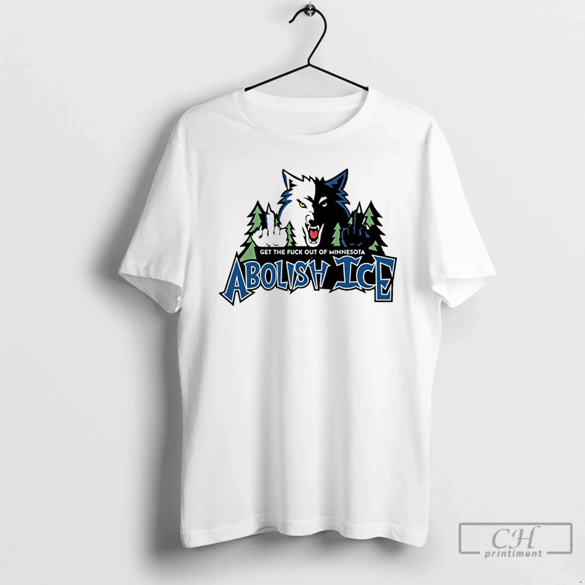 Minnesota Timberwolves Get Fuck Out Minnesota Abolish Ice Sweatshirt