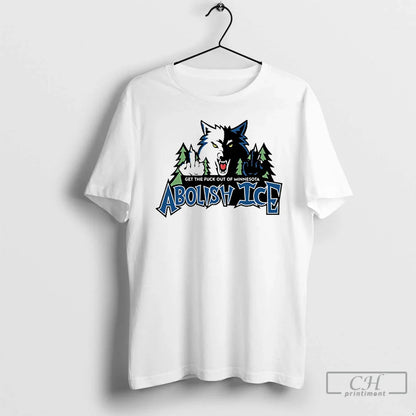 Minnesota Timberwolves Get Fuck Out Minnesota Abolish Ice Sweatshirt