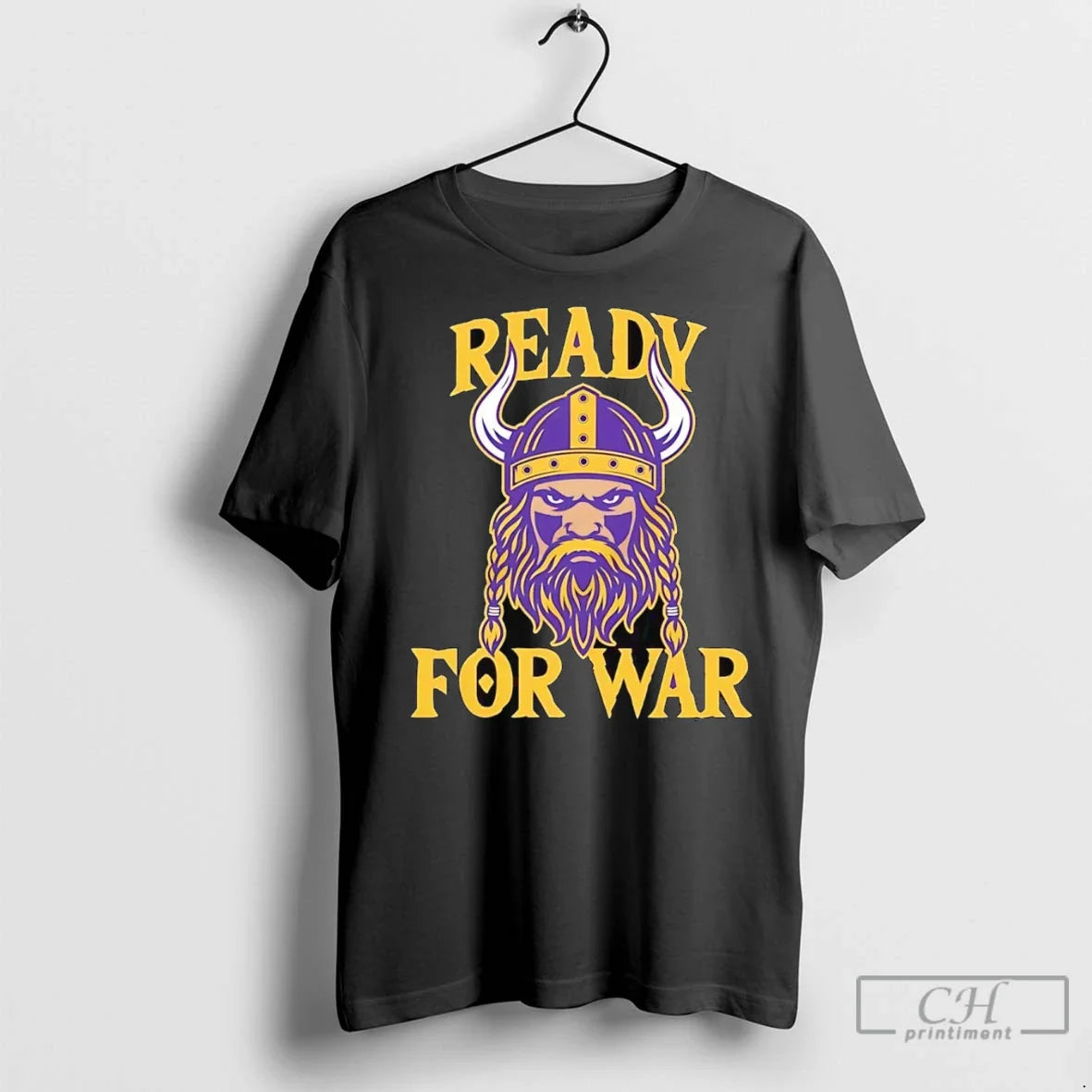 Premium Minnesota Vikings Ready War Long Sleeve Designer Merch