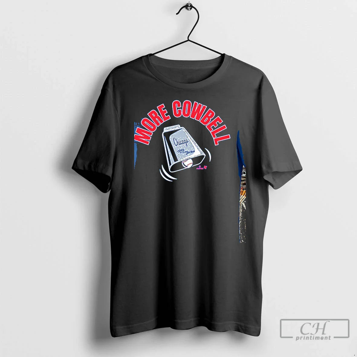 Premium Moises Ballesteros More Cowbell Chicago Cubs Mlb Long Sleeve
