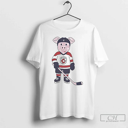 Premium Mom Dad Choppy Puck Chop Mascot Shirt Classic Merch