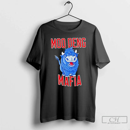 Premium Moo Deng Mafia Buffalo Bills Tee Authentic Merch