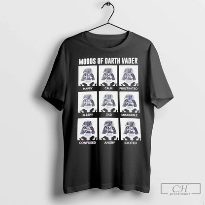 Premium Moods Darth Vader Happy Calm Frutrated Sleepy Sad Miserable