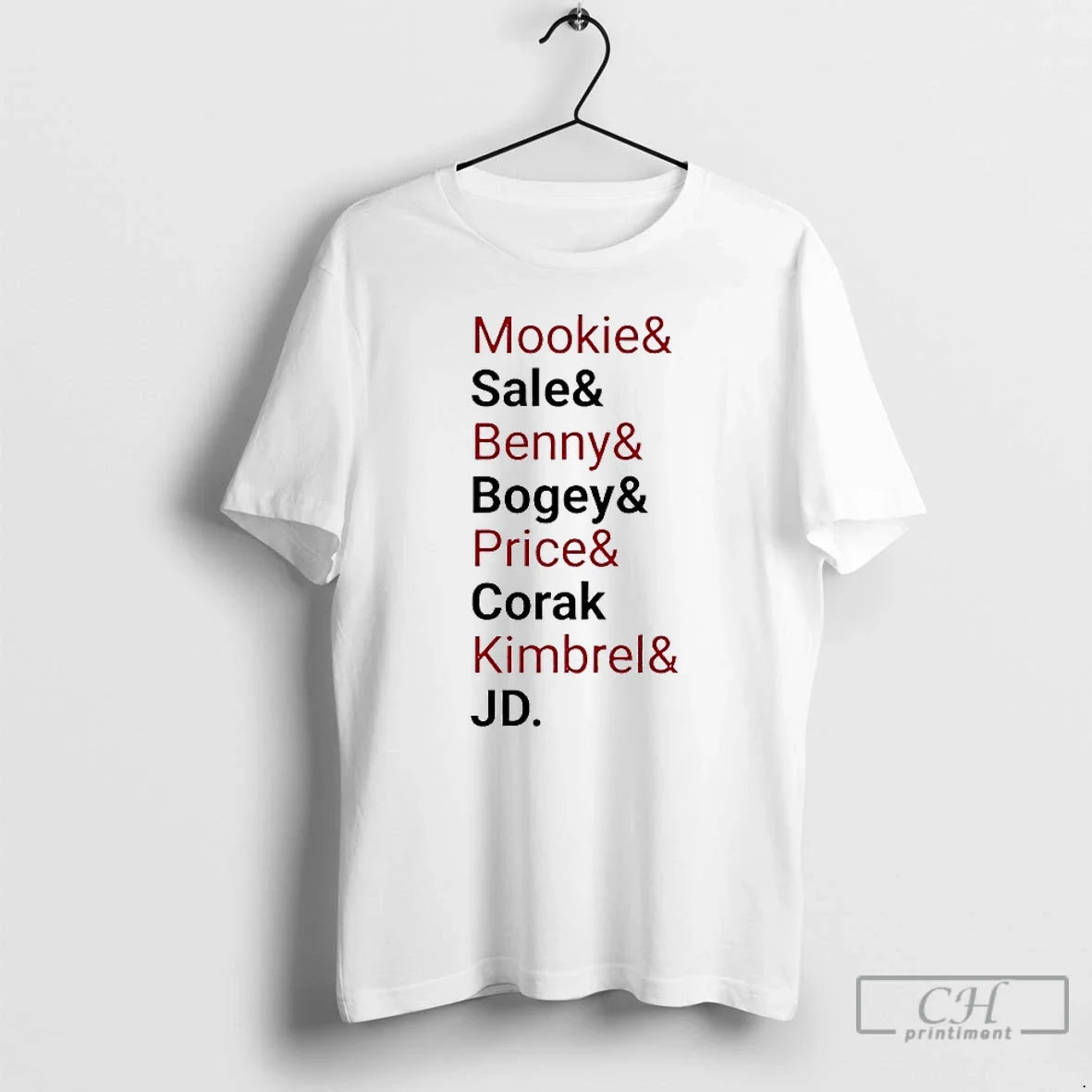 Premium Mookie Sale Benny Bogey Price Corak Kimbrel Jd Shirt Retro