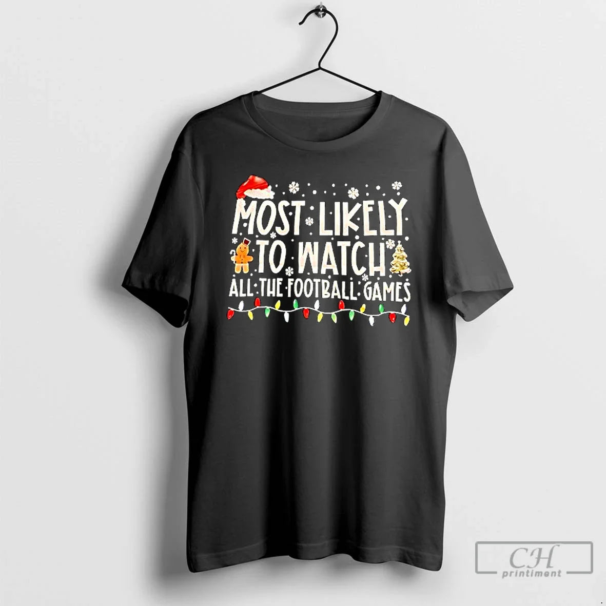 Premium Most Likely To Watch All Football Games Sweatshirt Designer