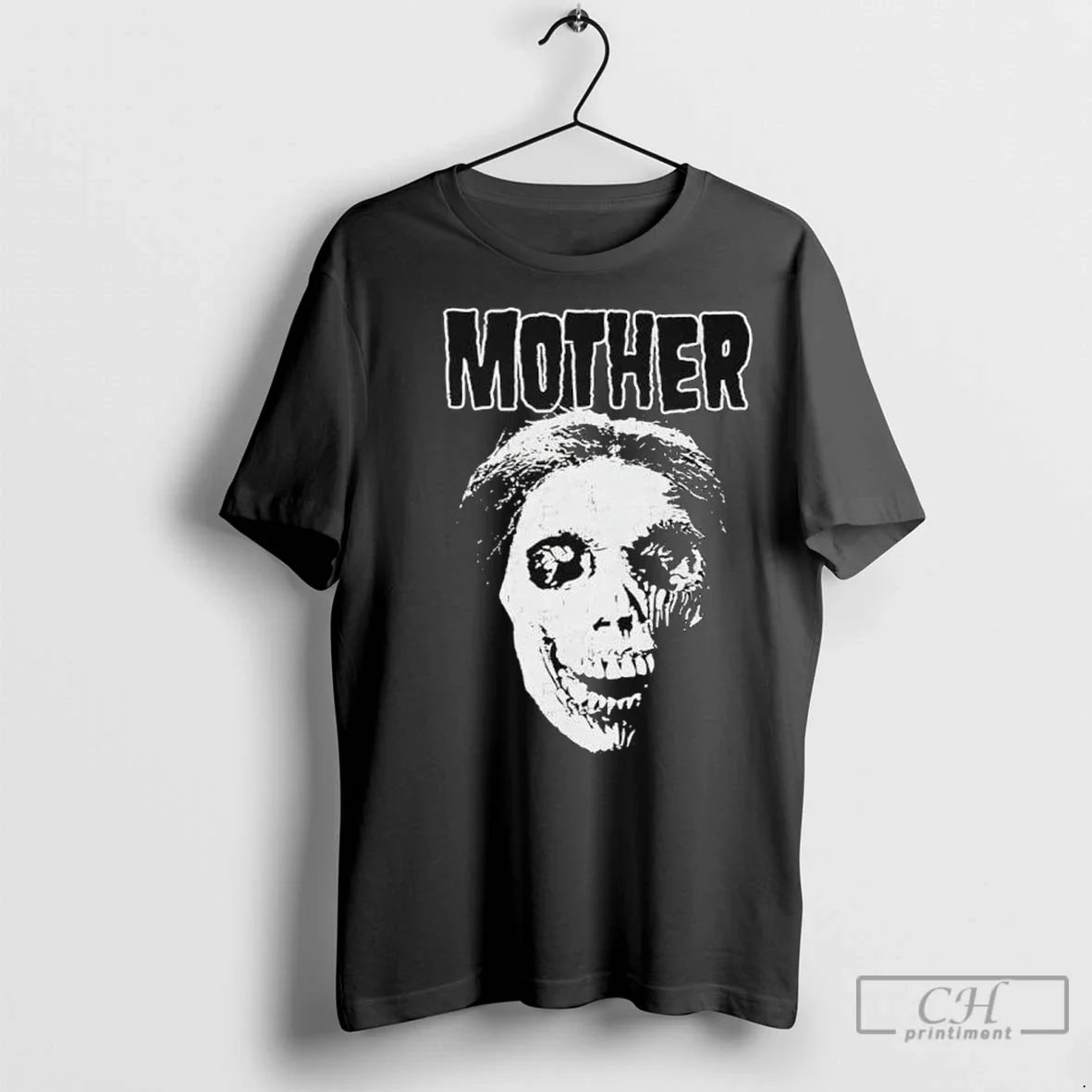 Premium Mother Monster Face T Shirts TShirt Modern Art