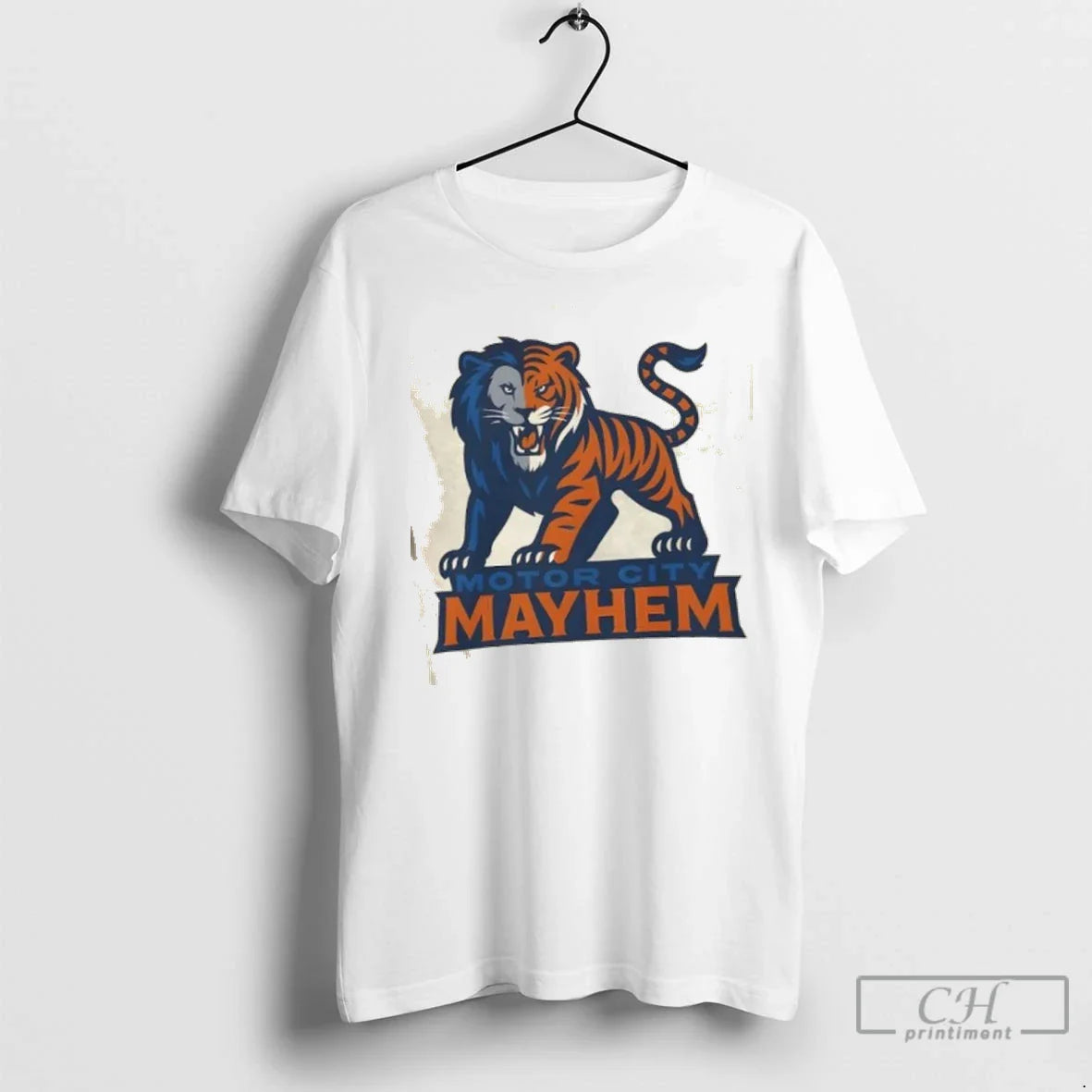 Premium Motor City Mayhem Detroit Liger Lions X Tigers Tank Top