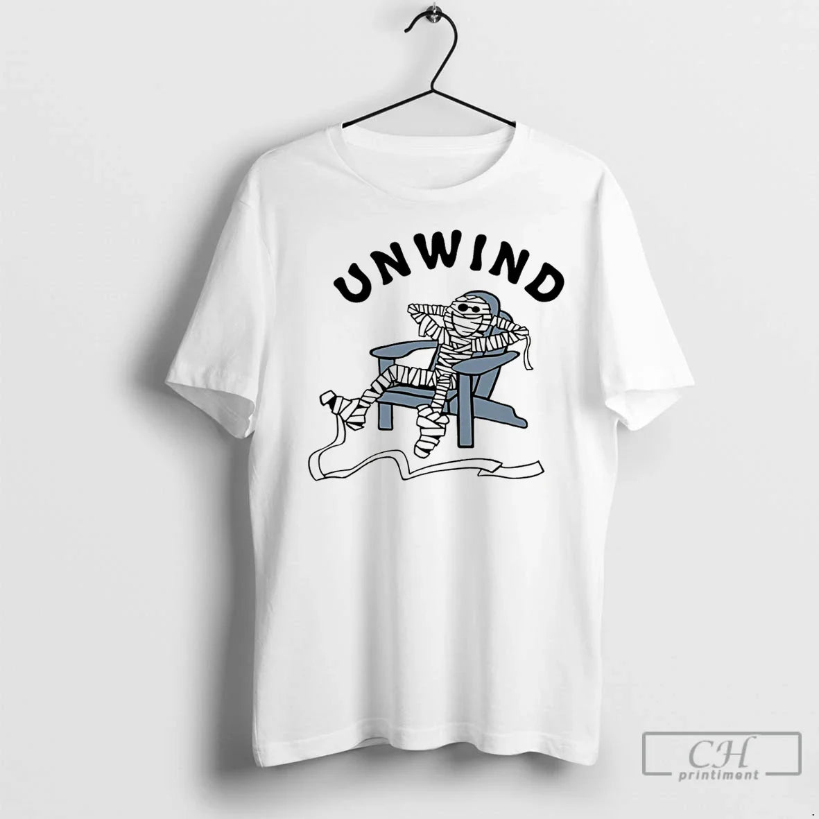 Premium Mummy Unwind Halloween Shirt Designer Look