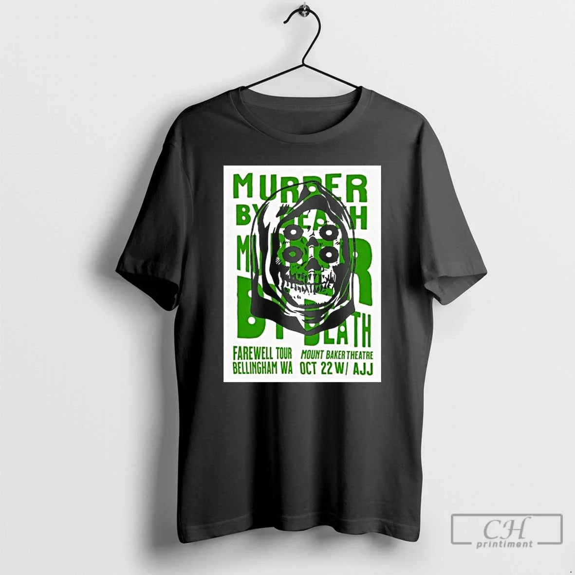 Premium Murder Death Washington Show October 22 2025 Long Sleve T