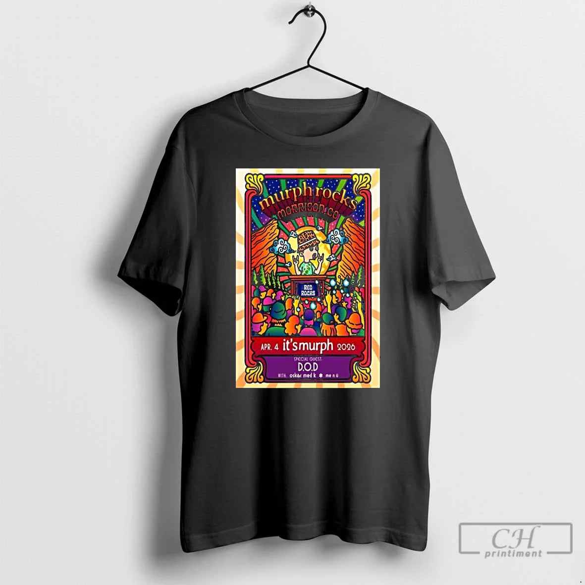 Premium Murph Rocks Morrison Co April 4 2026 Concert Long Sleve T