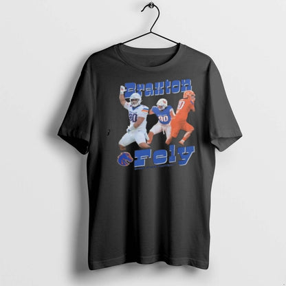 Premium Ncaa Boise State Broncos Football Braxton Fely Cartoon T