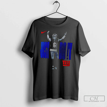 Premium Ny Giants Jaxson Dart Just Do It Shirt Unique Merch
