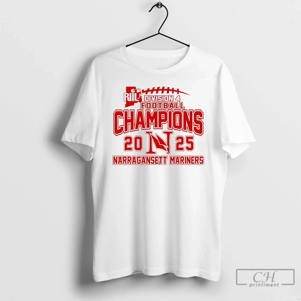 Premium Narragansett Mariners 2025 Riil Football Champions Division 4