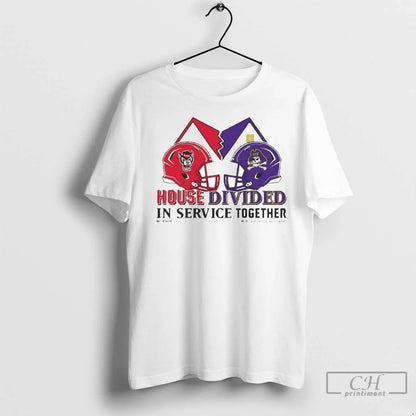 Premium Nc State Wolfpack Vs East Carolina Pirates House Divided