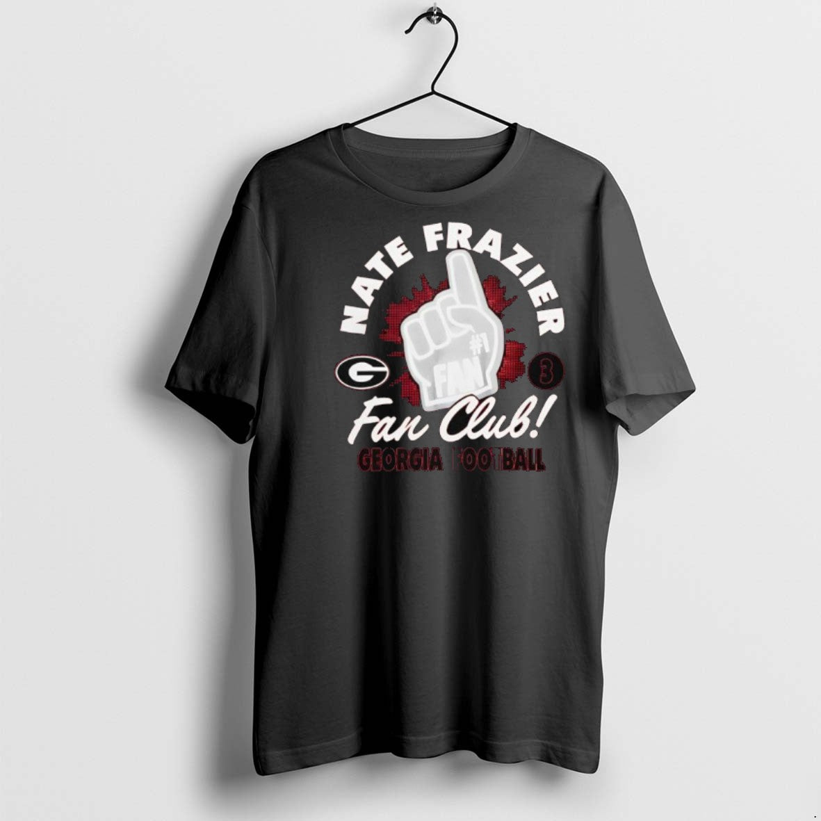 Premium Ncaa Georgia Bulldogs Football Nate Frazier Club T Shirts