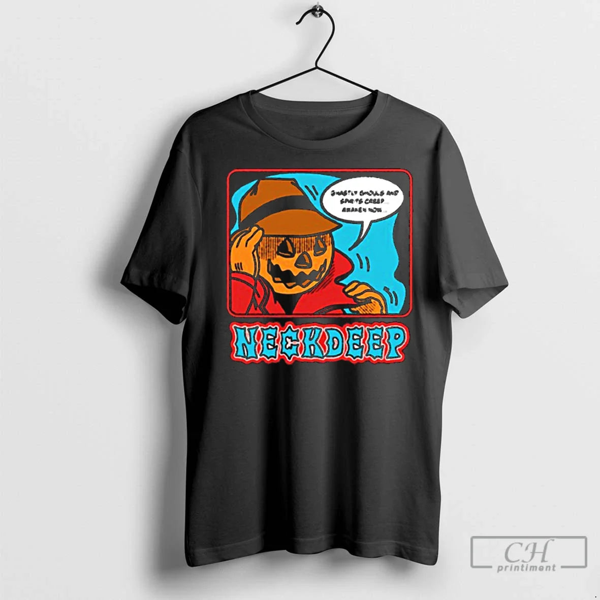 Premium Neck Deep Pumpkin Guy Ghastly Should And Starts Creep Awaken