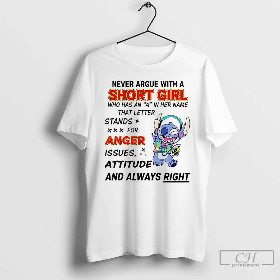 Premium Never Argue Short Who Has Her Name That Long Sleeve Designer