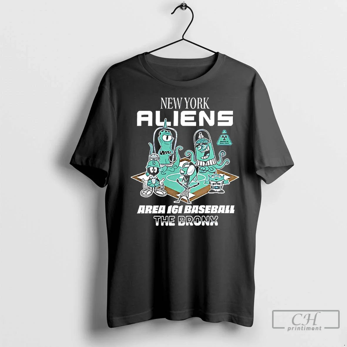 Premium New York Aliens Area 161 Baseball Bronx Long Sleeve Premium