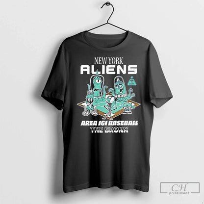 Premium New York Aliens Area 161 Baseball Bronx Long Sleeve Premium