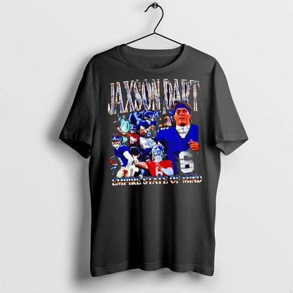 Premium New York Giants Jaxson Dart Empire State Mind T Shirts Hoodie