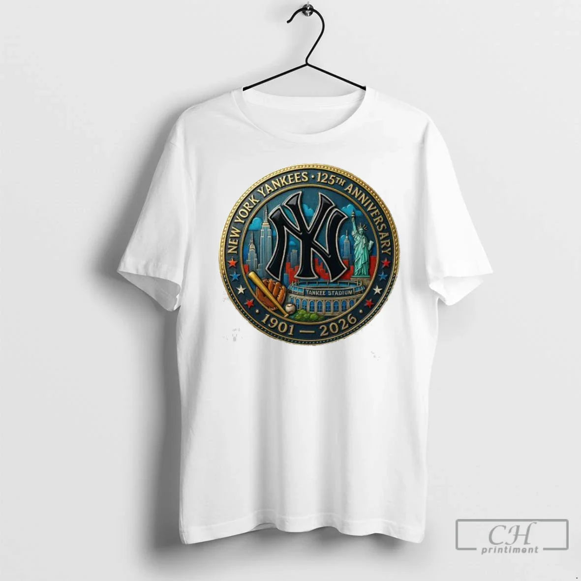 Premium New York Yankees 125Th Anniversary Commemorative 1901 2026