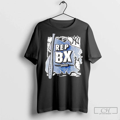 Premium New York Yankees Rep Bx Bronx TShirt Unique Art