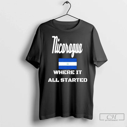 Premium Nica Where It All Started Sweatshirt Unique Art