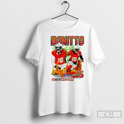 Premium Nik Bonitto Denver Broncos City Skyline Comic Long Sleeve