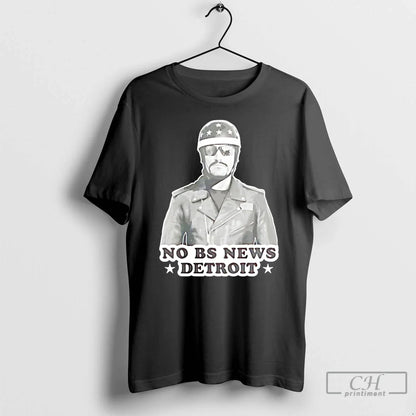 Premium No Bs News Detroit Hoodie Premium Fashion