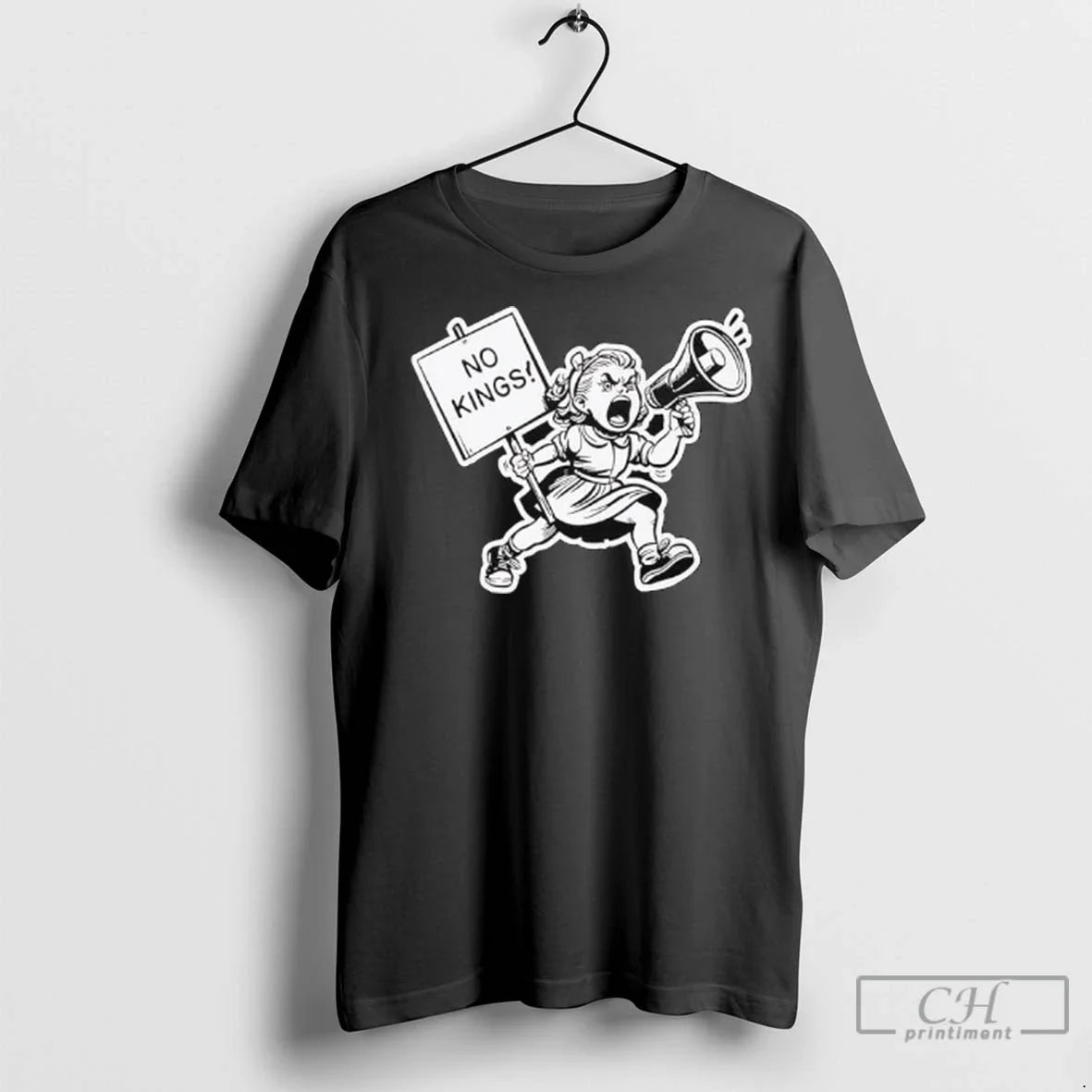 Premium No Kings Protest Ladies Shirt Unique Apparel