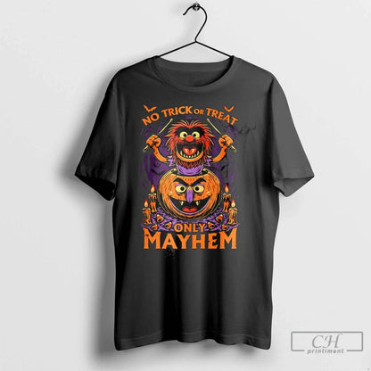 Premium No Trick Or Treat Only Mayhem Tank Top Vintage Outfit