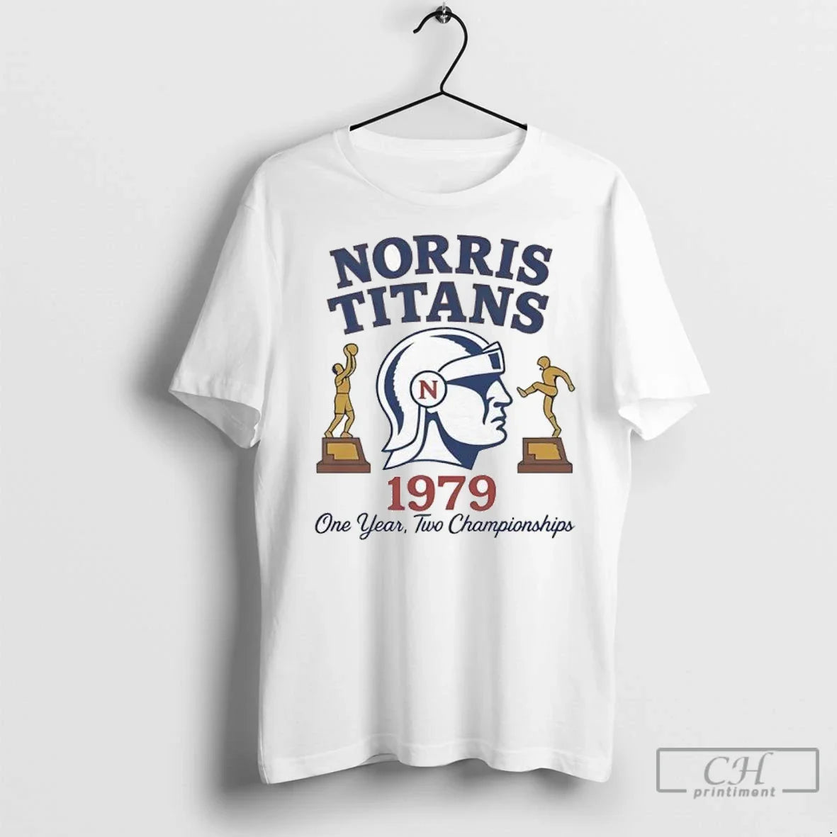 Premium Norris Titans 1979 One Year Two Championships Two Trophies