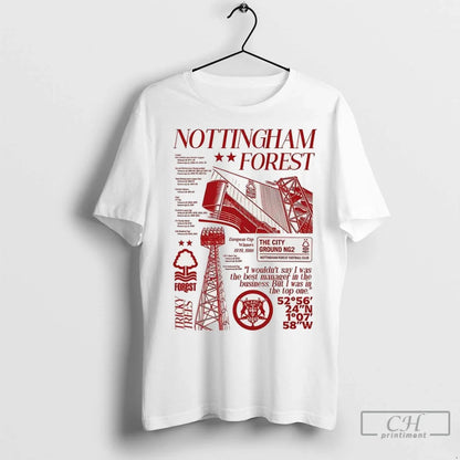 Premium Nottingham Forest Premier League City Ground Stadium Hoodie