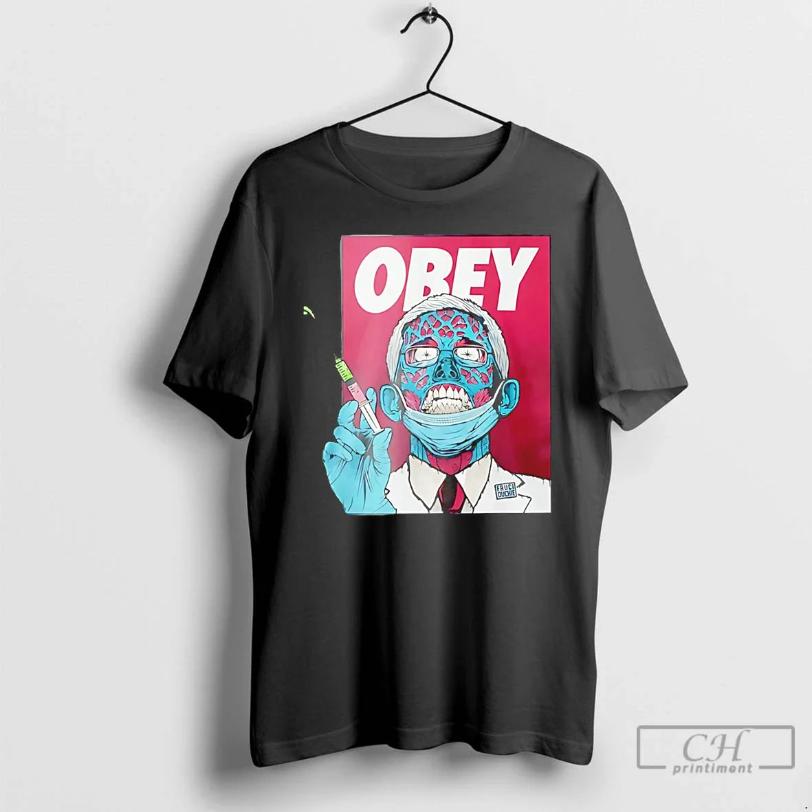 Obey Fauci Dr Fauci Zombie Obey Long Sleeve Premium Collection