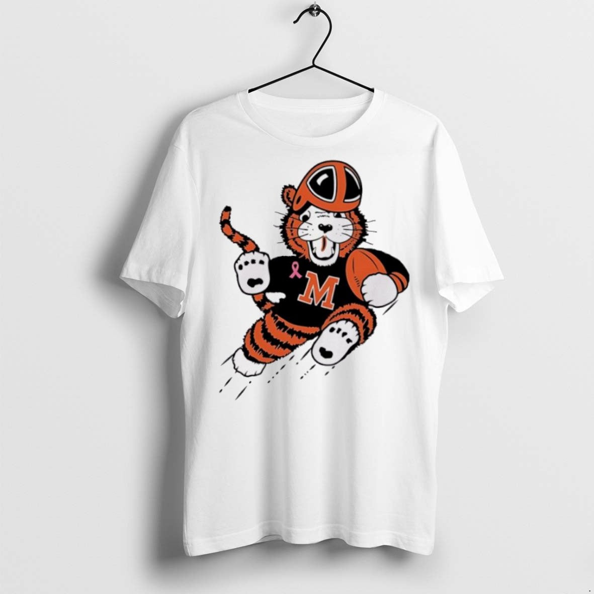 Premium Obie Massillon Washington Mascot Breast Cancer Awareness