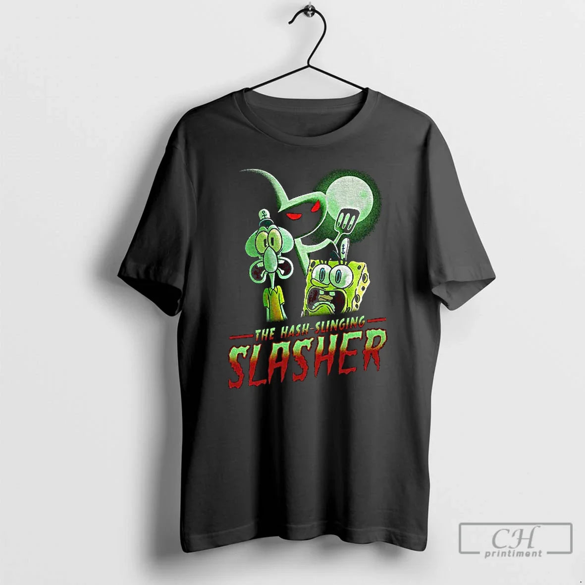 Premium Ocean Character Hash Slinging Slasher Cartoon Tee Authentic