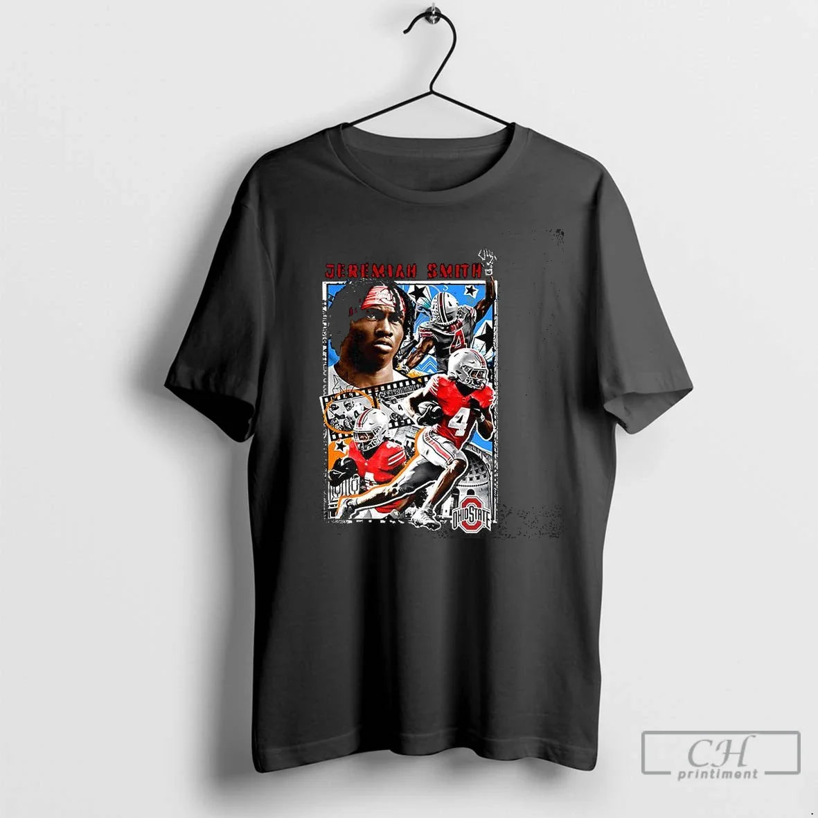 Premium Ohio State Buckeyes Jeremiah Smith Shirt Designer Design