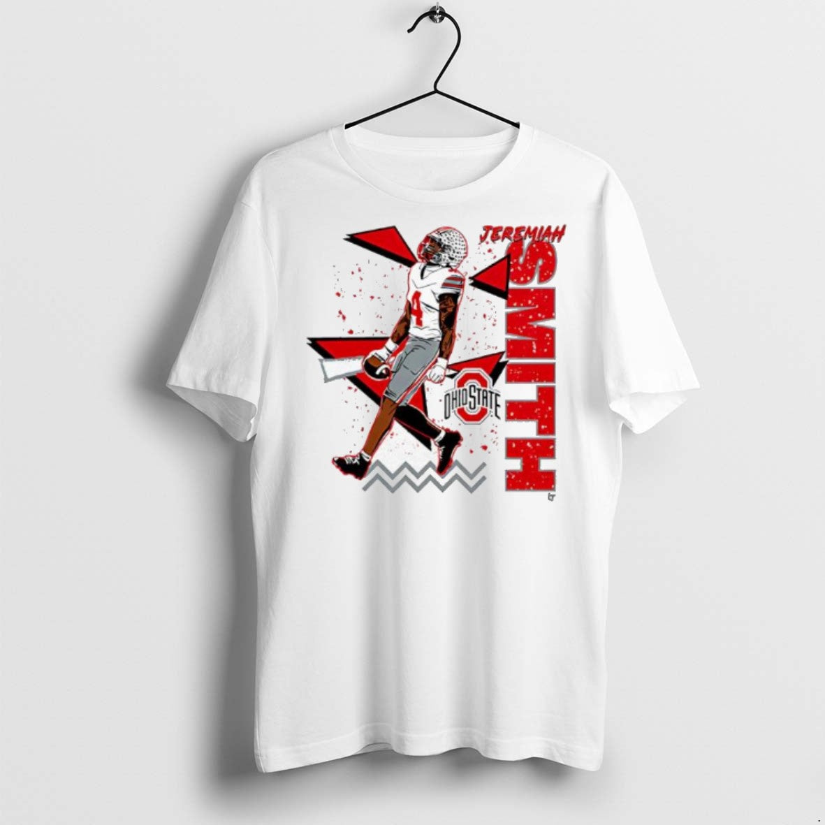 Premium Ohio State Football Jeremiah Smith 90S T Shirts Long Sleeve