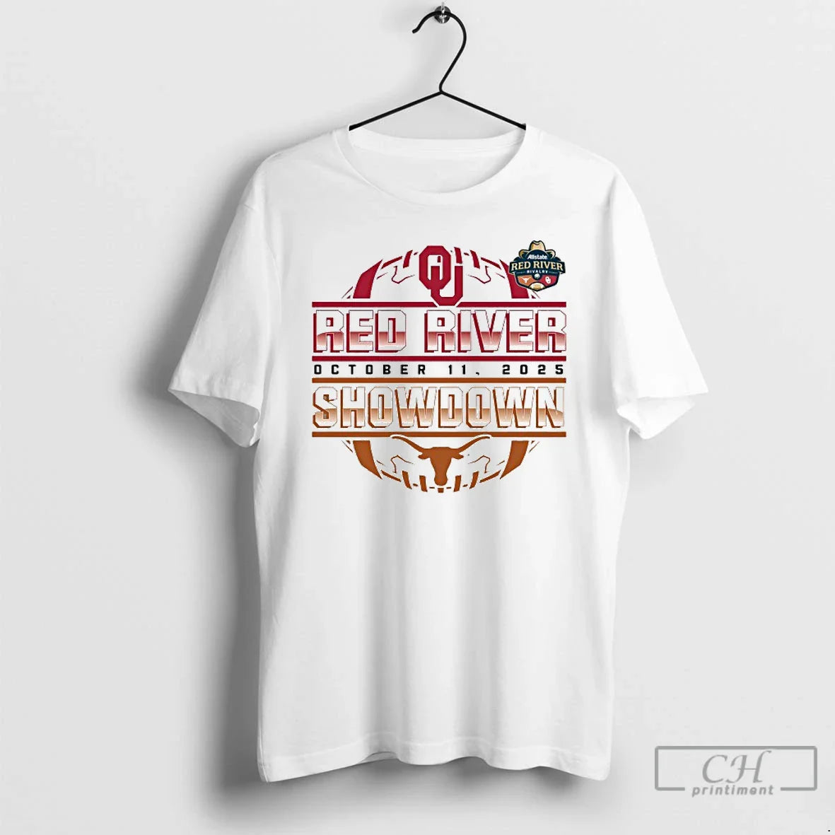 Premium Oklahoma Sooners Vs Texas Longhorns 2025 Red River Rivalry