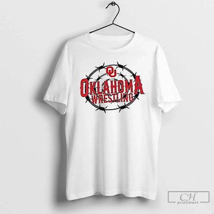 Premium Oklahoma Wrestling Logo Tee Trendy Style