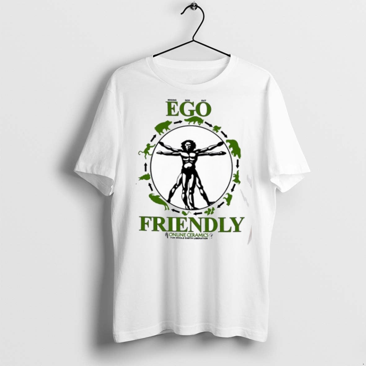 Premium Online Ceramics Edging God Out Ego Friendly T Shirts Shirt