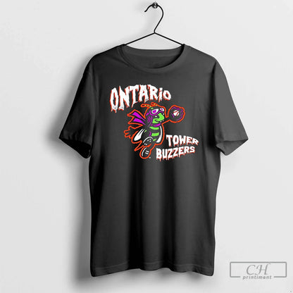 Premium Ontario Tower Buzzers 2025 Dark Halloween T Shirts Shirt