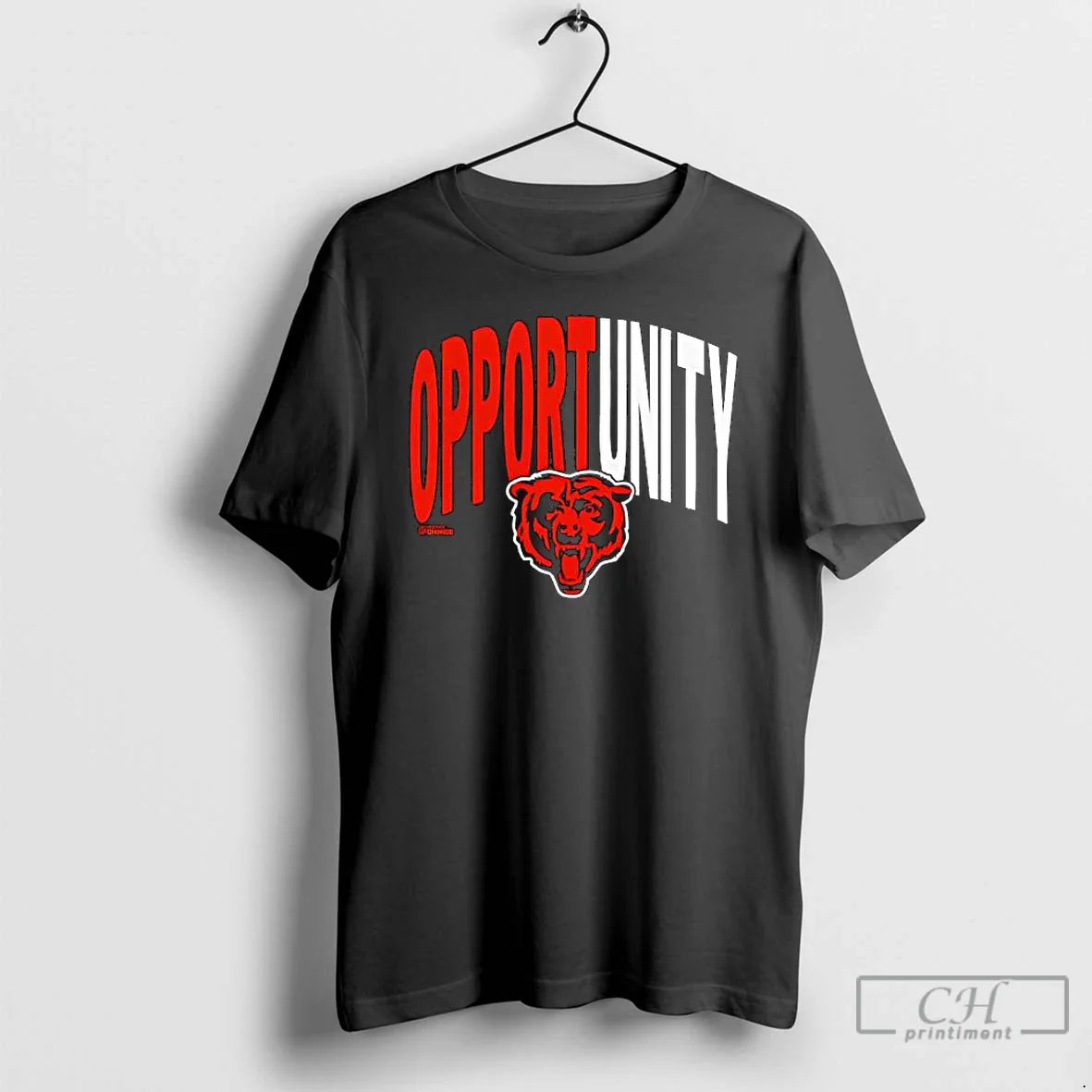 Premium Opportunity Chicago Bears Logo TShirt Authentic Apparel